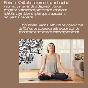 Imagen de portada para Ebook Libérate de la Ansiedad y Recupera tu Bienestar