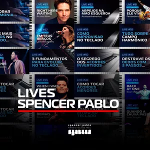 Imagem de capa para o Curso online LIVES de Teclado - Spencer Pablo