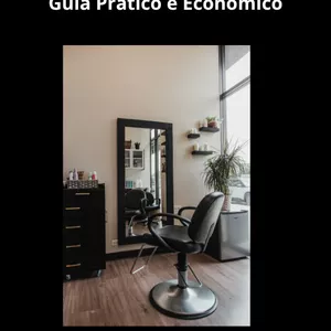 Imagem de capa para o Ebook COMO MONTAR SEU SALÃO EM CASA