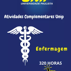 Imagem de capa para o Ebook Atividades Complementares, Enfermagem, 320 horas