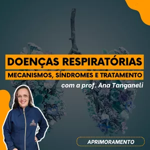 Imagem de capa para o Curso online Doenças respiratórias: mecanismos, síndromes e tratamento
