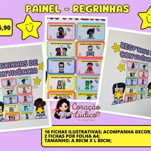 Imagem de capa para o Ebook ☺Regrinhas de Convivência 