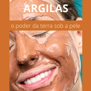 Imagem de capa para o Ebook Argilas: o poder da terra sob a pele 