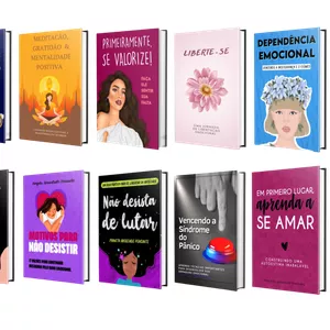 Curso BOX SAÚDE MENTAL - 10 E-BOOKS INÉDITOS!