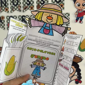 Imagem de capa para o Ebook LAPBOOK JUNINO