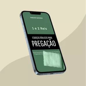 Imagem de capa para o Ebook Esboços Bíblicos Para Pregação - 1 e 2 Reis