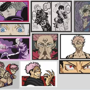 Imagen de portada para Curso online Paquete de bordado 30 JUJUTSU KAISEN Anime