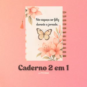 Imagem de capa para o Curso online Caderno 2 em 1 (Por Pri Vidal)