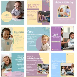 Imagem de capa para o Curso online Pack Terapia Cognitivo-Comportamental Infantil (TCC) 