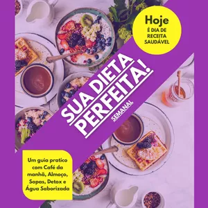 Imagem de capa para o Ebook Sua Dieta Perfeita
