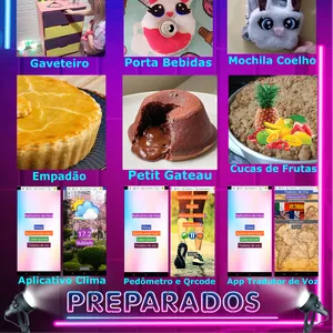 Imagem de capa para o Curso online Preparados. Aulas de como fazer estojos, mochilas, sofás, móveis aplicativos, projetos de casas, para crianças, adolescentes, adultos, idosos