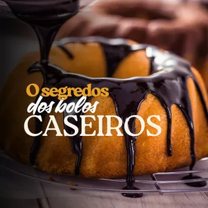 Imagem de capa para o Ebook O verdadeiro Segredos dos Bolos Caseiros: + 25 receitas 100% aprovadas, para impressionar a família e ainda gerar uma renda extra de até R$3000 todos mês mesmo sem experiência. 