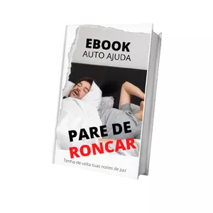 Imagem de capa para o Ebook Como parar de roncar