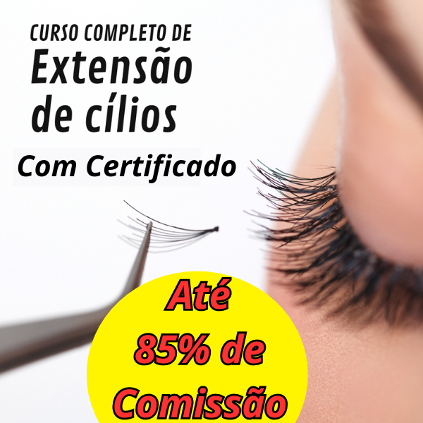 Curso Curso Extensão de Cílios Completo