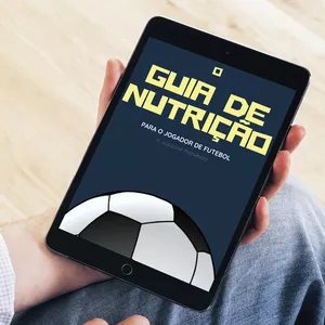 Imagem de capa para o Ebook Guia de Nutrição Para o Jogador de Futebol
