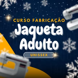 Imagem de capa para o Curso online Curso Fabricação Jaqueta Adulto Unissex