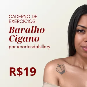 Imagem de capa para o Curso online Caderno de Exercícios : Baralho Cigano
