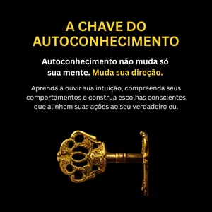 Imagem de capa para o Ebook A Chave do Autoconhecimento 