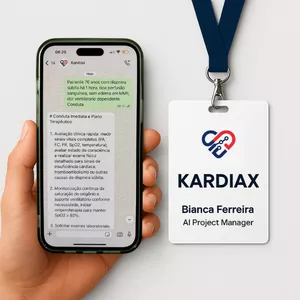 Imagem de capa para o Curso online KARDIAX | Inteligência Médica no WhatsApp