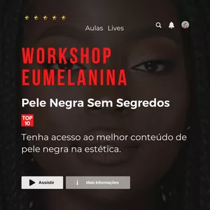 Imagem de Workshop EuMelanina - Pele Negra Sem Segredos  criado por Espaço A na hotmart