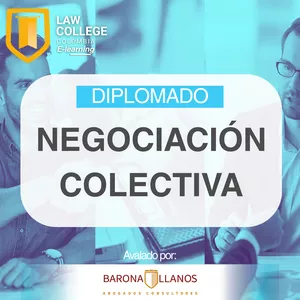 Imagen de portada para Curso online Diplomado de Negociación Colectiva