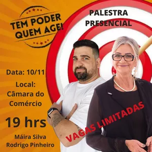 Imagem de capa para o Evento presencial TEM PODER QUEM AGE!