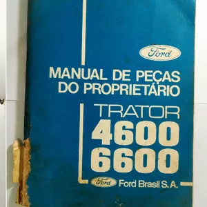 Imagem de capa para o Ebook Manual de peças Ford 4600e6600 1979
