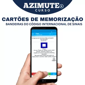 Imagem de capa para o Curso online Cartões de memorização Bandeiras do Código Internacional de Sinais (ICS) - Conteúdo em inglês  Praticagem