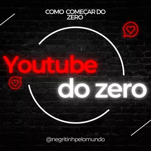 Imagem de capa para o Ebook YouTube do zero