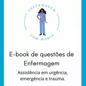 Imagem de capa para o Ebook E-book com 40 questões de Urgência e Emergência