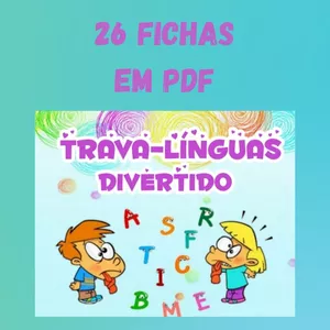 Imagem de capa para o Ebook Trava-Línguas Divertido 
