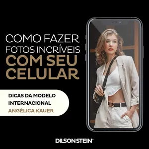 Imagem de capa para o Curso online FAÇA FOTOS INCRÍVEIS COM O SEU CELULAR - por Angélica Kauer