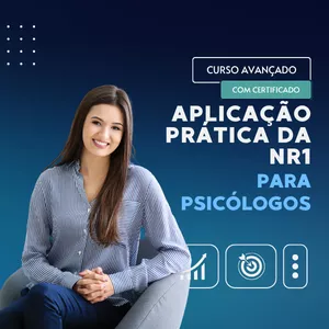 Imagem de capa para o Curso online Aplicação prática da NR1 - Avaliação de riscos psicossociais