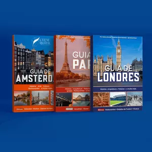 Combo de Roteiros Completos de PARIS, LONDRES E AMSTERDAM