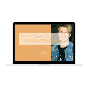 Imagem de capa para o Ebook Dossiê de Coloração Masculino Sazonal Expandido - Primavera Clara - Retrato e Paisagem