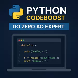 Imagem do curso Python CodeBoost – Do Zero ao Expert 