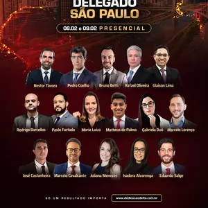 Imagem de capa para o Curso online PREPARAÇÃO PROVA ORAL DELEGADO SÃO PAULO (PRESENCIAL)