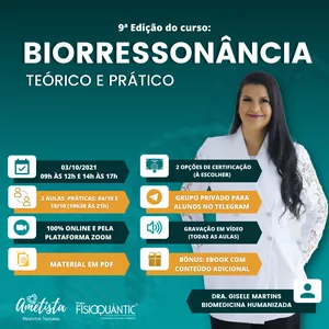 Imagem do curso BIORRESSONÂNCIA - TEÓRICO E PRÁTICO