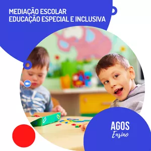 Imagem principal do produto CURSO EM MEDIAÇÃO ESCOLAR e EDUCAÇÃO ESPECIAL INCLUSIVA 180h