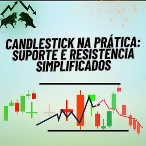 Imagem de capa para o Curso online Candlestick na Prática: Suporte e Resistência Simplificados