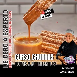 Imagen de portada para Curso online CURSO DONAS, CHURROS Y PROFITEROLES