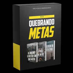 Imagem de capa para o Ebook BOX QUEBRANDO METAS