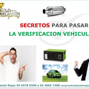 Imagen de portada para Curso online SECRETOS PARA PASAR LA VERIFICACION VEHICULAR