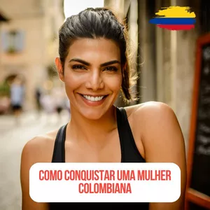 Imagem de capa para o Ebook Como Conquistar uma Mulher Colombiana
