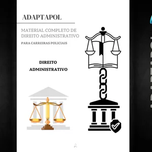 Imagem de capa para o Ebook ADAPTAPOL - DIREITO ADMINISTRATIVO