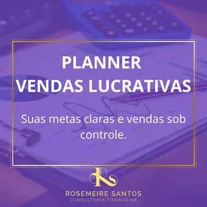 Imagem de capa para o Ebook Planner Vendas Lucrativas