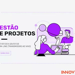 Imagem de capa para o Evento online Curso de Gestão de Projetos