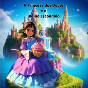 Imagem de capa para o Ebook A Princesa dos Doces e o Reino Escondido