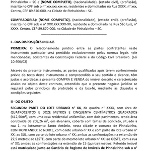 Imagem de capa para o Curso online Contrato de compra e venda de imóvel