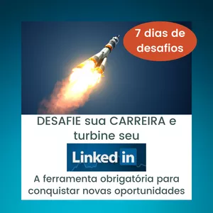 Imagem de capa para o Curso online Desafio Carreira+LinkedIn Turbinado